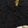Ds 730 Black Beeds Grand Party Wear Saree Collection