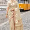 Kashvi Shanti Vol 9 Bright Moss Foil Printed Fancy Saree Collection