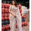 Lt Jimmy Vol 6 Cloud with Fancy Embroidery Work Saree Collection