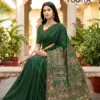Lt Yogita Vol 2 Fandy Satin with Foil Print Festival Wear Saree Collection