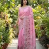 Mahek 211 Linen Cotton Festival Wear Embroidery Saree Collection