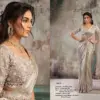 Mahotsav Selene Organza Silk with Embroidery Ready to Wear Saree