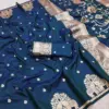 Mb 1209 Banarasi Silk Zari Motifs Saree Collection