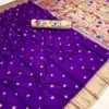 Mb 150 Paithani Silk Woven Work Traditional Saree Collection