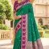 Mb 187 Premium Banarasi Silk Zari Butti Weaving Saree Collection