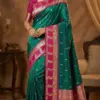 Mb 187 Premium Banarasi Silk Zari Butti Weaving Saree Collection