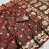 Mb 213 Banarasi Silk Zari Weaving Festival Saree Collection