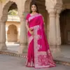 Mb 25 Gajraj Pure Banarasi Silk Zari Motifs Saree Callection