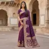 Mb 25 Gajraj Pure Banarasi Silk Zari Motifs Saree Callection