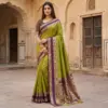 Mb 3326 Banarasi Silk Zari Weaving Traditional Saree Collection