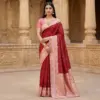 Mb 3326 Banarasi Silk Zari Weaving Traditional Saree Collection