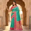 Mb 3326 Banarasi Silk Zari Weaving Traditional Saree Collection