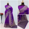 Mb 46 Pashmina Silk Woven Motifs Saree Collection