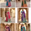Mb 50 Pasmina Paithani Silk Paisley Work Saree Collection