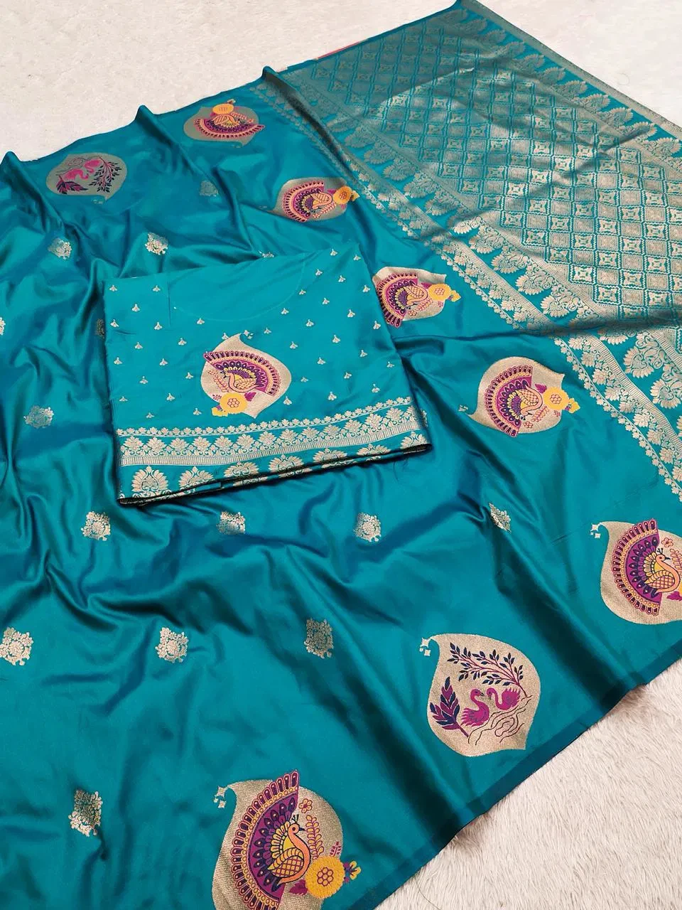 Mb 6315 Premium Banarasi Silk Zari Saree Collection