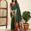 P 205 Silk Woven Work Festival Wear Saree Collection