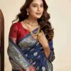 P 207 Silk Woven Work Traditional Wear Saree Collection