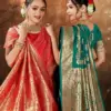Saroj Arundhati Silk Vol 6 Rich Pallu Festival Wear Stylish Saree