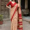 Scdf Bagru K Fancy Cotton Casual Wear Saree Collection