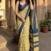 Scdf Bagru M Cotton Printed Casual Wear Saree Collection