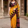 Scdf Bagru N Fancy Cotton Casual Wear Saree Collection