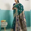Sethnic Aavira Banarasi Silk with Zari Work Festival Wear Saree Collection