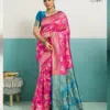 Sethnic Aavira Banarasi Silk with Zari Work Festival Wear Saree Collection