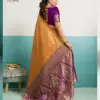 Sethnic Aavira Banarasi Silk with Zari Work Festival Wear Saree Collection