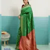 Sethnic Aavira Banarasi Silk with Zari Work Festival Wear Saree Collection