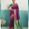 Sethnic Aavira Banarasi Silk with Zari Work Festival Wear Saree Collection
