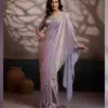 Sethnic Luminah Velvet Satin with Zarkan Border Party Wear Saree Collection