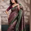 Sethnic Oriana Silk Meenakari Work Traditional Wear Saree Collection
