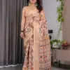 Shc Handloom Vol 1 Linen Floral Printed Saree Collection