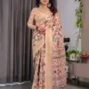 Shc Handloom Vol 1 Linen Floral Printed Saree Collection