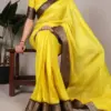 Taraa L 7910 Nx Marsh Mello Zari Worked Casual Wear Saree