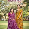 Vipul Heritage Silk Vol 14 Crepe Printed Casual Wear Saree Collection