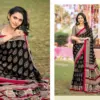 Vipul Heritage Silk Vol 14 Crepe Printed Casual Wear Saree Collection