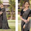 Vipul Heritage Silk Vol 14 Crepe Printed Casual Wear Saree Collection