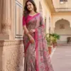 Vipul Simran 35479 a to D Georgette Casual Wear Saree Collection