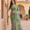 Vipul Simran 35479 a to D Georgette Casual Wear Saree Collection