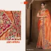 Zarkaashi Morpankh Nylone Tissue Traditional Wear Saree Collection