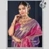Zarkaashi Shivalika Vol 1 Nylone Tissue Festival Wear Saree Collection