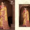 Zarkaashi Virasat Nylone Tissue Festival Wear Saree Collection