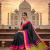 Aab Korvai Vol 1 Kotanji Border Silk Cotton Unifrom Saree Collection