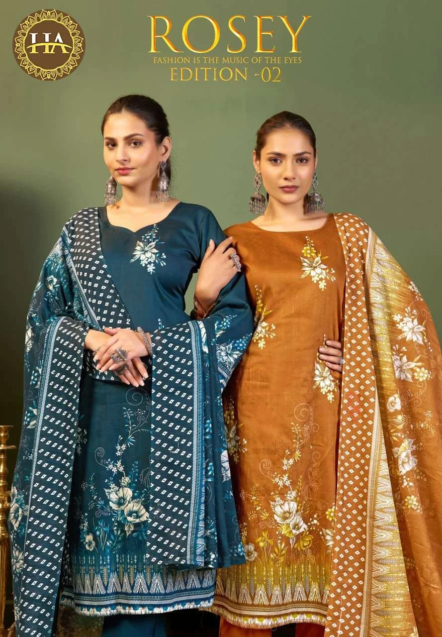 Harshit Fashion Hub Rosey Vol 2