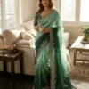 Kc 2096 Soft Frendy Chiffon Beautiful Sequence Worked Designer Saree Collection