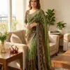 Kc 2096 Soft Frendy Chiffon Beautiful Sequence Worked Designer Saree Collection