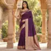 Mb 3322 Premium Banarasi Gala Silk Zari Weaving Sarees
