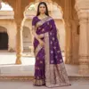 Mb 3323 Pure Banarasi Silk Zari Weaving Traditional Saree Collection