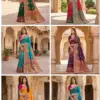 Mb 56 Pashmina Paithani Silk Woven Motifs Saree Collection